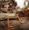 Downed utility lines on the 4700 block of 6th Street S. (photo courtesy Ddimick)