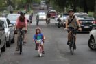Walk and Bike to School Day 2012 at Oakridge Elementary School