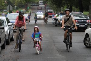 Walk and Bike to School Day 2012 at Oakridge Elementary School