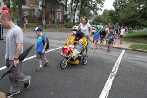 Walk and Bike to School Day 2012 at Oakridge Elementary School