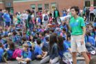 Walk and Bike to School Day 2012 at Oakridge Elementary School
