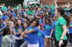 Walk and Bike to School Day 2012 at Oakridge Elementary School