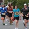 Marine Corps Marathon scenes in Pentagon City (photo by ARLnow.com)