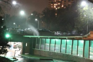 Sandy's winds impact Pentagon City overnight
