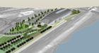 Renderings of the future Long Bridge Park Aquatics, Health & Fitness Facility
