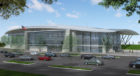 Renderings of the future Long Bridge Park Aquatics, Health & Fitness Facility