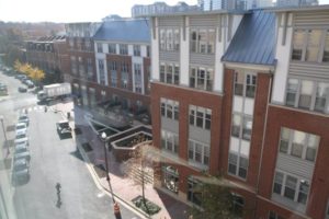 Ribbon cutting ceremony for new office building at 1776 Wilson Blvd