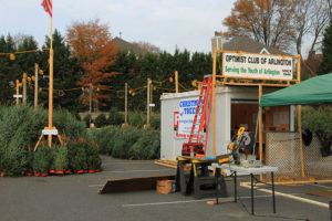 Arlington Optimist Club Christmas tree sale