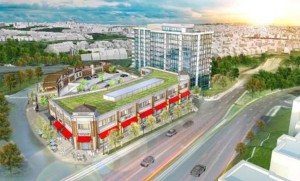 Proposed mixed-use development on the current Bergmann's site