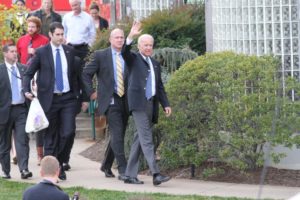 Vice President Joe Biden visits Metro 29 Diner on Lee Highway