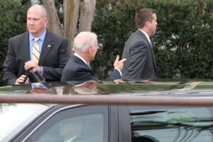 Vice President Joe Biden visits Metro 29 Diner on Lee Highway