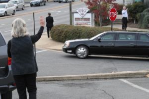 Vice President Joe Biden visits Metro 29 Diner on Lee Highway