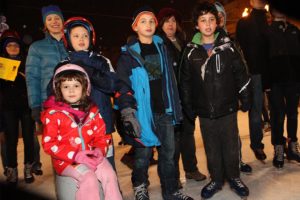 Chanukah on Ice 2012 at Pentagon Row