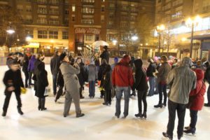 Chanukah on Ice 2012 at Pentagon Row