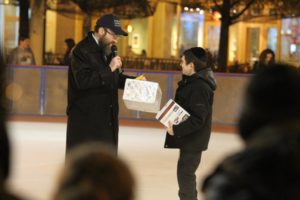Chanukah on Ice 2012 at Pentagon Row