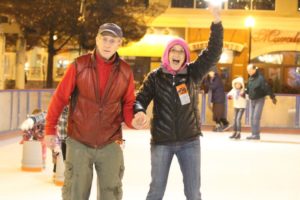Chanukah on Ice 2012 at Pentagon Row
