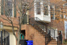 A townhouse near Rosslyn that was searched by the FBI