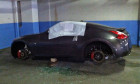 Wheels stolen in the Riverhouse parking garage (photo courtesy Dan D.)