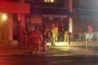 Fire at Highland Shoe Repair in Courthouse