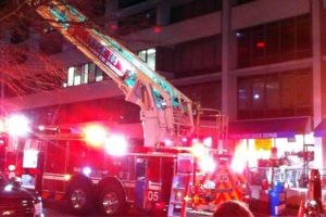 Fire at Highland Shoe Repair in Courthouse