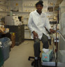 Dr. Leonard Muse at Green Valley Pharmacy in Nauck (photo via Arlington County website)