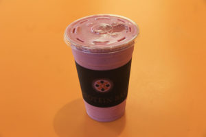 Blended drink at Protein Bar