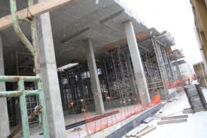 Construction on 19Nineteen Clarendon in Courthouse