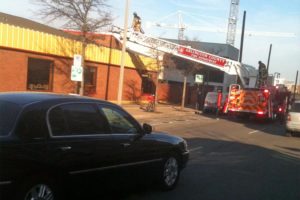 Fire at Courthouse Wendy's restaurant