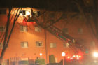 Apartment fire on 3400 block of Carlyn Hill Drive