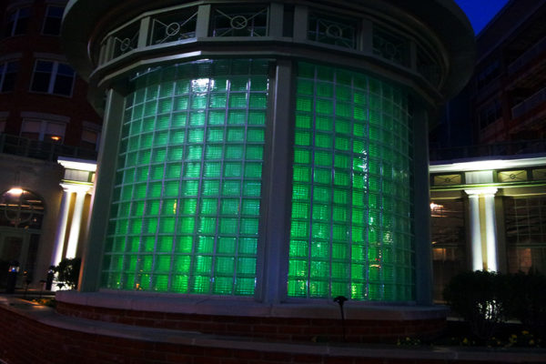 Green lights in Clarendon