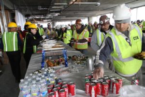 Topping out ceremony for 1812 N. Moore Street