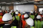 Topping out ceremony for 1812 N. Moore Street
