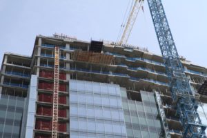 Topping out ceremony for 1812 N. Moore Street