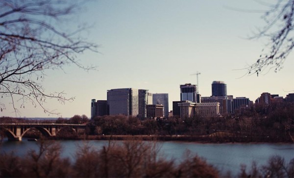 Rosslyn, as seen from D.C. (photo by J.D. Moore)