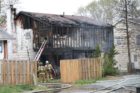 House fire on N. Dinwiddie Street