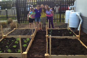 Girl Scouts build garden for AWLA