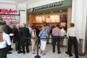 New Panera Bread restaurant in the Pentagon City mall food court