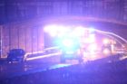 Flooding and stranded vehicles on Route 110
