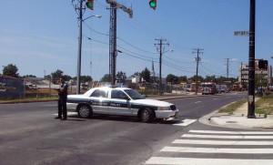 Glebe Road closure at 12th Street S. due to gas line break