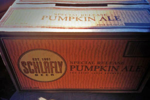 Schlafly Pumpkin Ale (photo via Twitter)