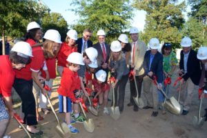 Ashlawn Elementary School addition groundbreaking ceremony (photo courtesy APS)