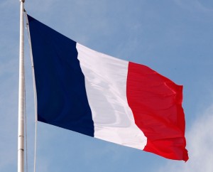 France flag (photo by wox-globe-trotter via Wikipedia)