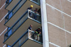 Construction Workers Rescued on Columbia Pike