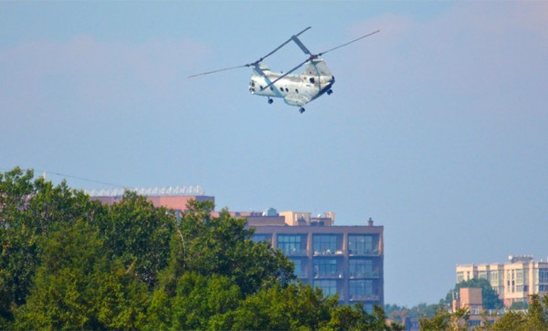 Helicopter over Arlington (Flickr pool photo by J Sonder)