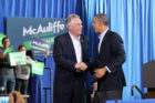 President Obama and Terry McAuliffe