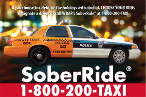 2013 Holiday SoberRide poster