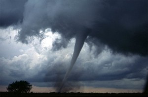 Tornado (Photo courtesy NOAA via Wikipedia)