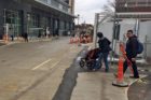 Pedestrian safety hazard at the Rosslyn Metro station