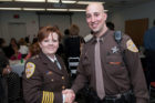 Sheriff Beth Arthur and Deputy Jeffrey Nowak at the CIT Awards (photo courtesy Office of Emergency Management)