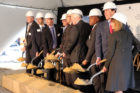 The groundbreaking of the Central Place residential construction in Rosslyn